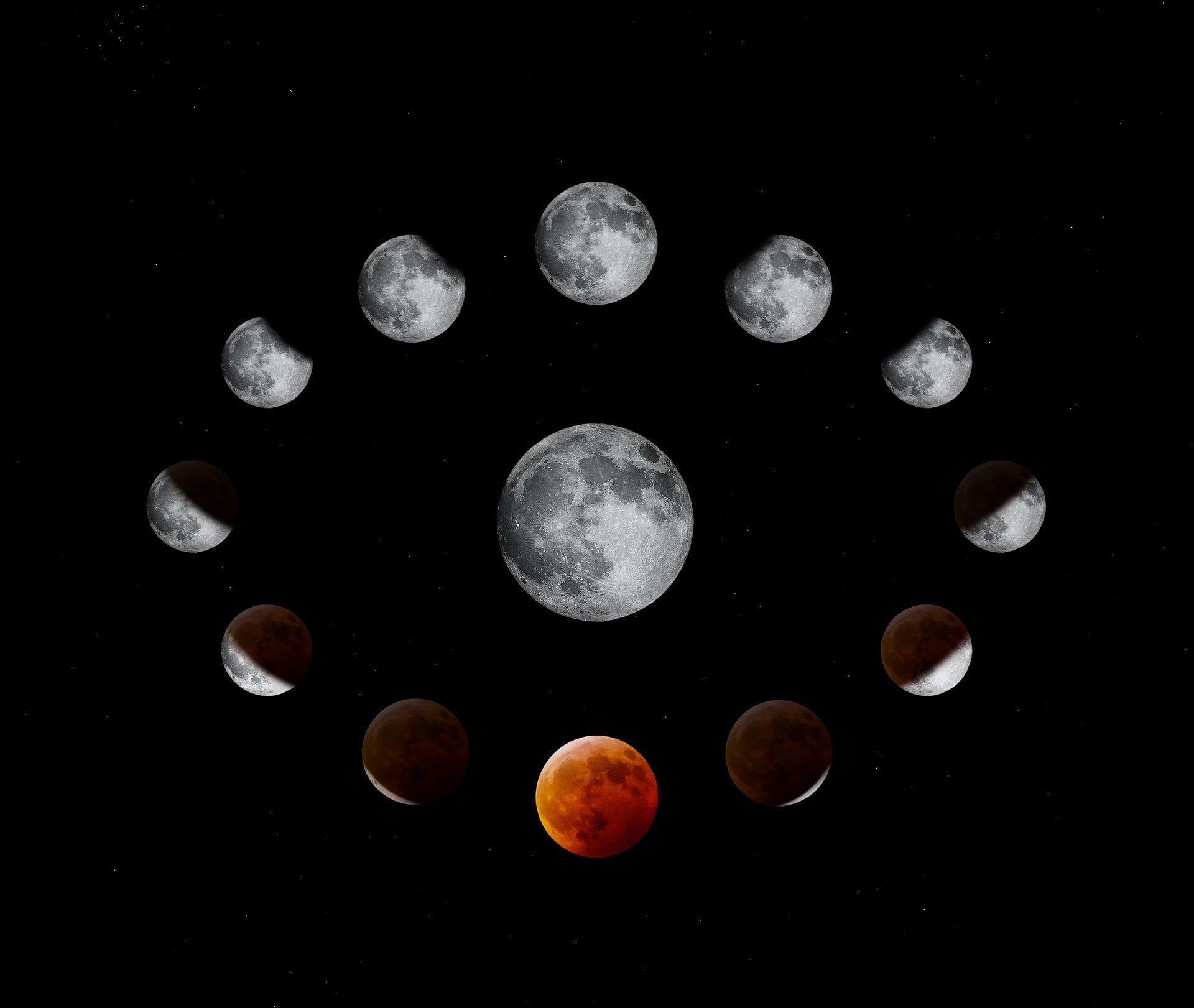Charging Crystals under the Moon