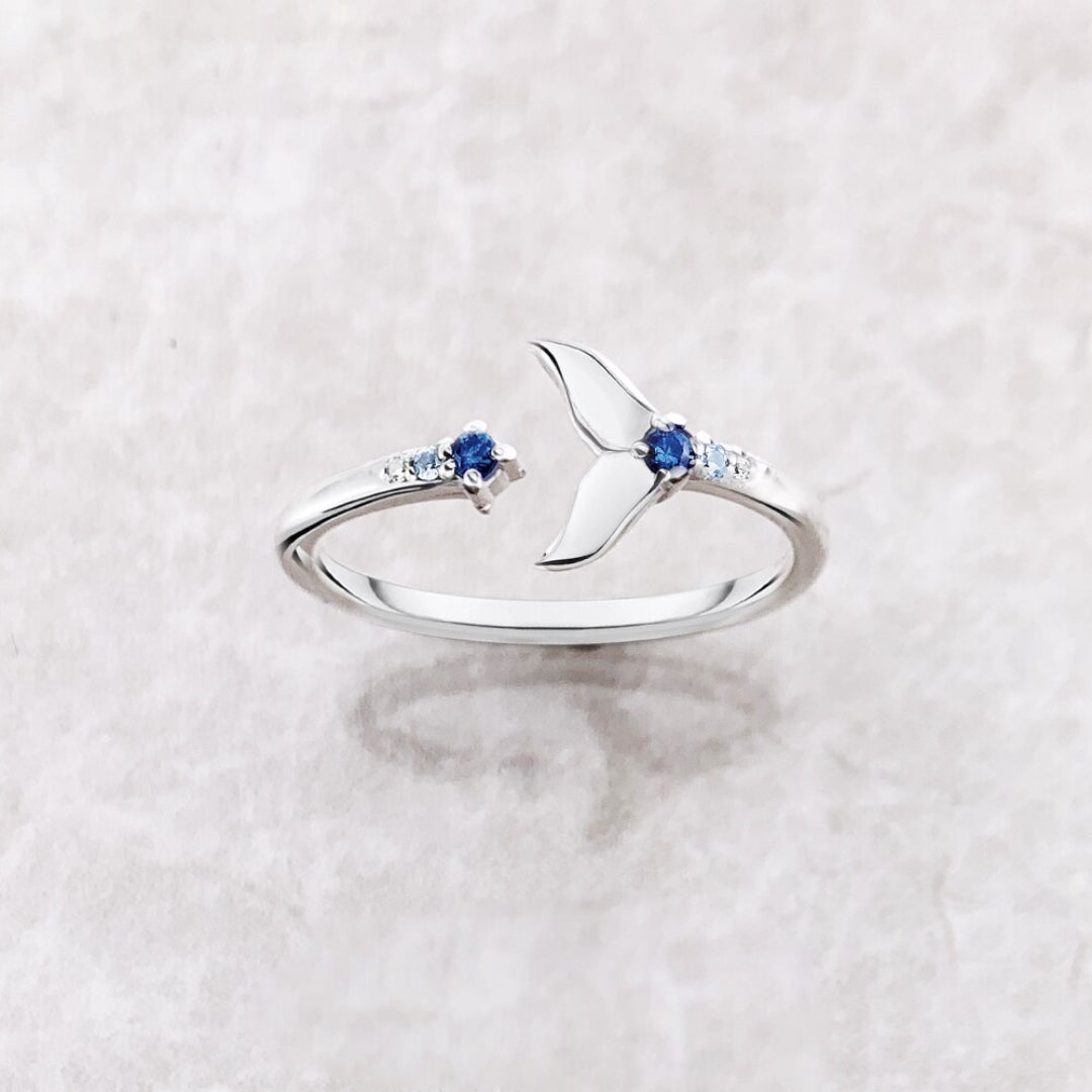 Chic Mermaid 925 Sterling Silver Ring