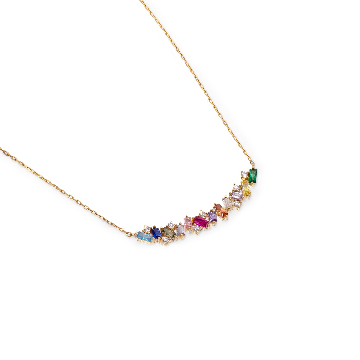 Helen Chakra 24K Gold Necklace - Gold Vermeil Necklace - Pretland | Spiritual Crystals & Jewelry