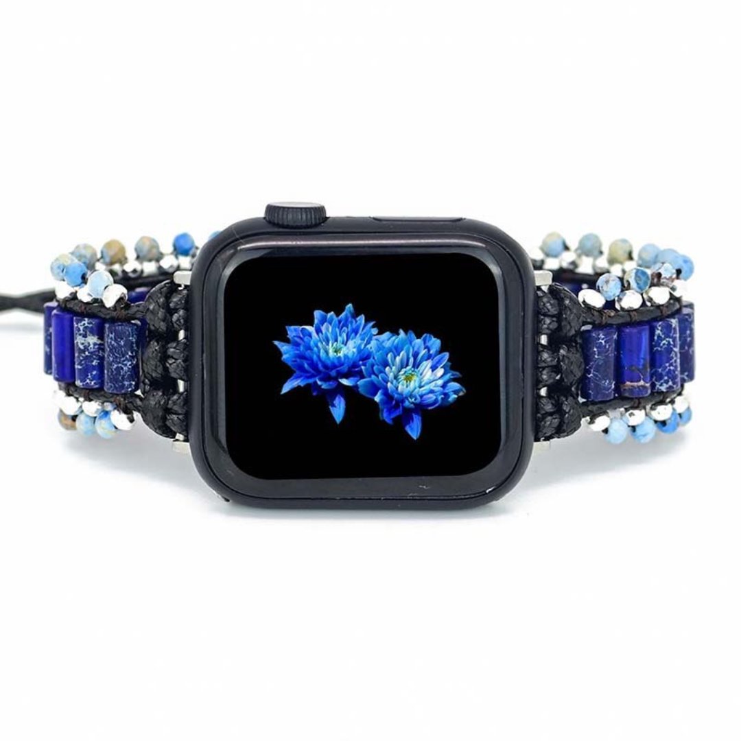 Special Blue Emperor Apple Watch Strap - Apple Watch Straps - Pretland | Spiritual Crystals & Jewelry