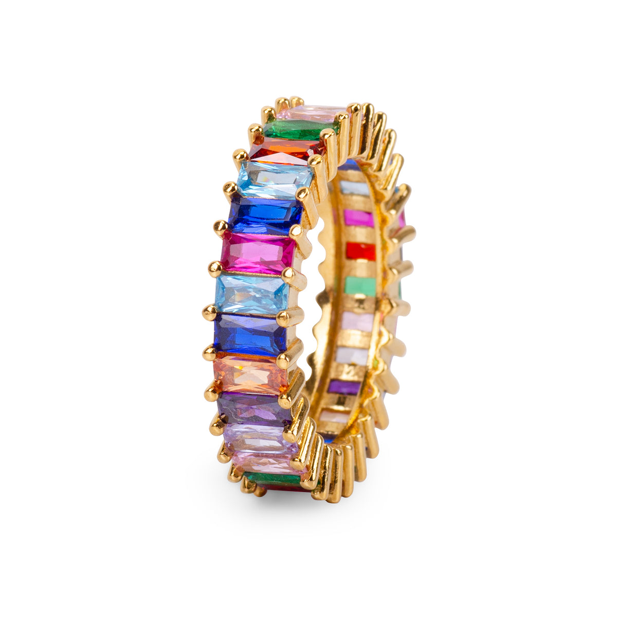 Helen Chakra 24K Gold Ring - Gold Vermeil Ring - Pretland | Spiritual Crystals & Jewelry