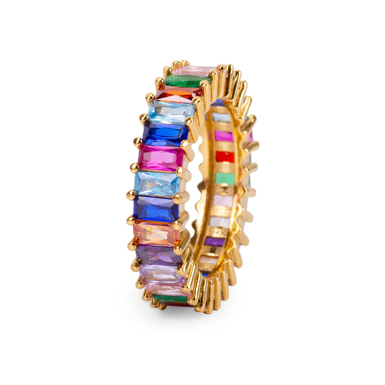 Helen Chakra 24K Gold Ring - Gold Vermeil Ring - Pretland | Spiritual Crystals & Jewelry