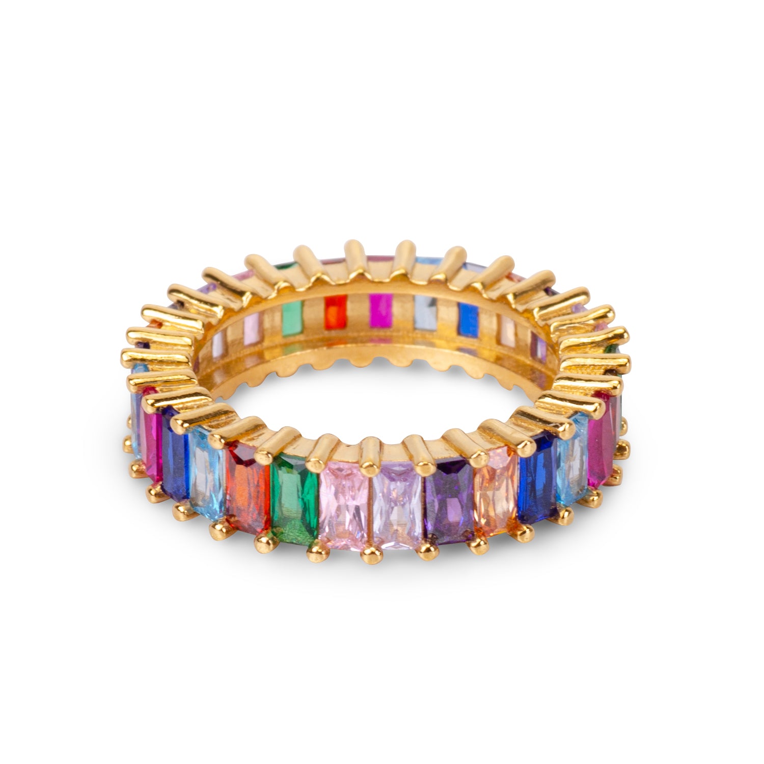 Helen Chakra 24K Gold Ring - Gold Vermeil Ring - Pretland | Spiritual Crystals & Jewelry