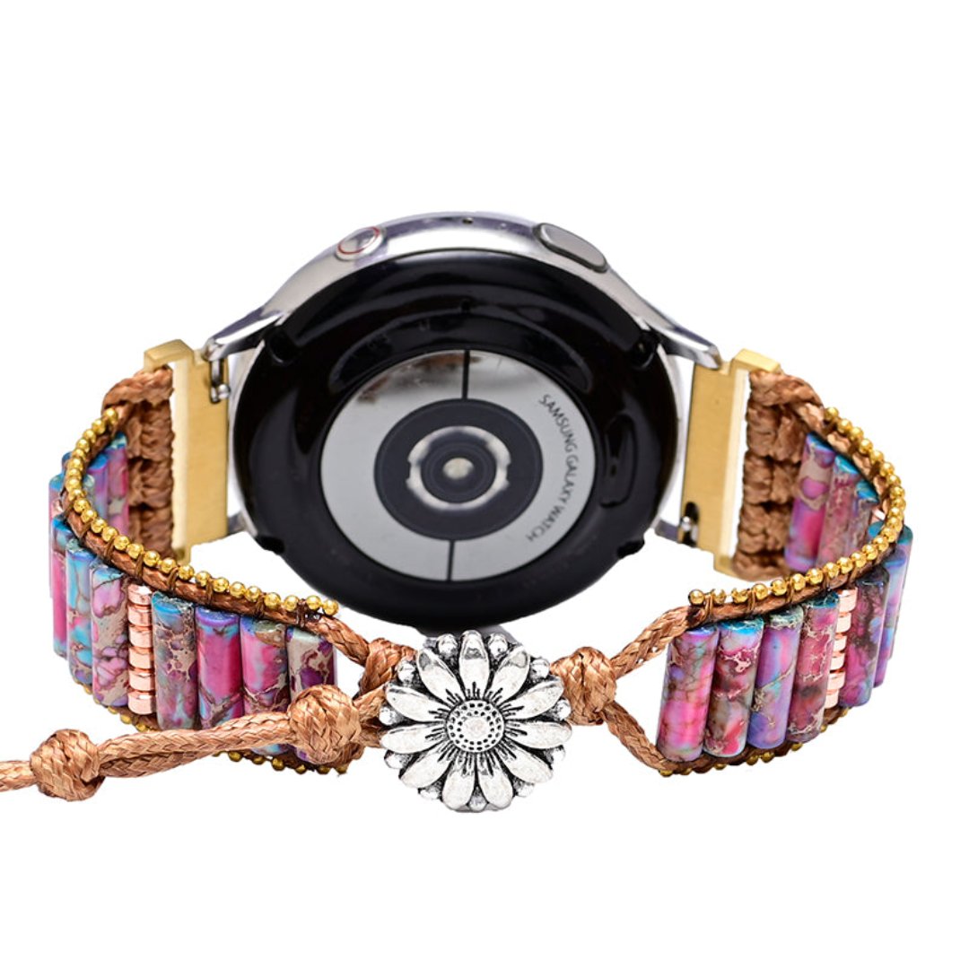 Bohemian Purple Emperor Samsung Watch Strap - Samsung Watch Straps - Pretland | Spiritual Crystals & Jewelry
