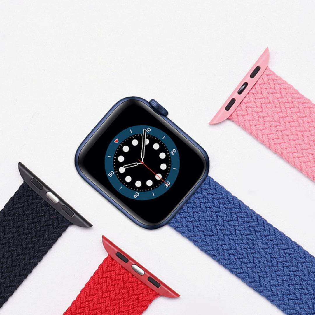 Braided Solo Black Apple Watch Strap - Apple Watch Straps - Pretland | Spiritual Crystals & Jewelry