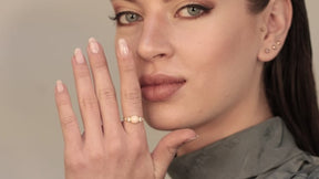 Eleanor Pink Opal Ring