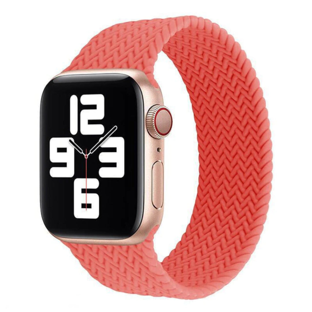 Braided Solo Pink Apple Watch Strap - Apple Watch Straps - Pretland | Spiritual Crystals & Jewelry