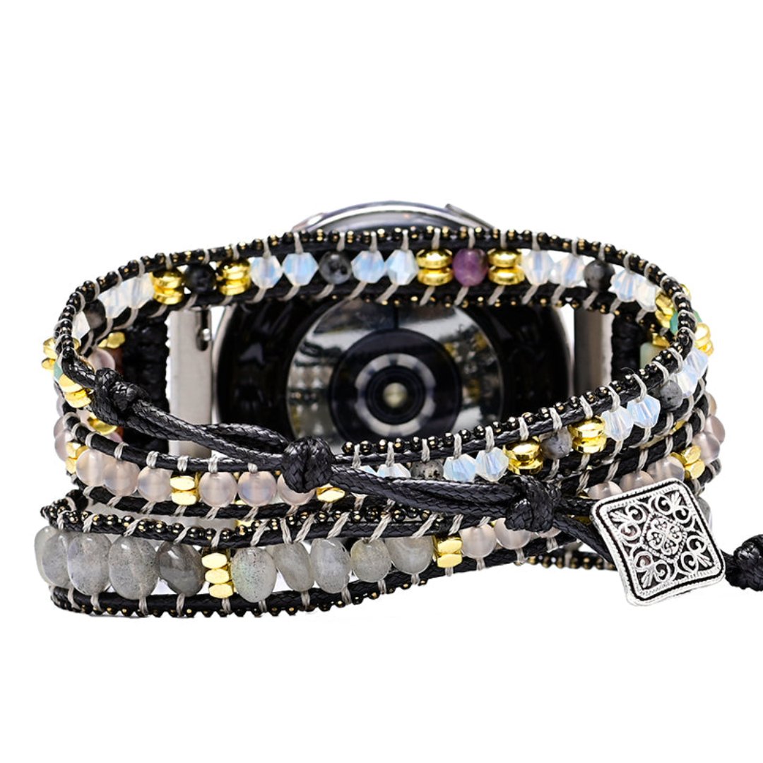 Bohemian Labradorite Samsung Watch Strap - Samsung Watch Straps - Pretland | Spiritual Crystals & Jewelry