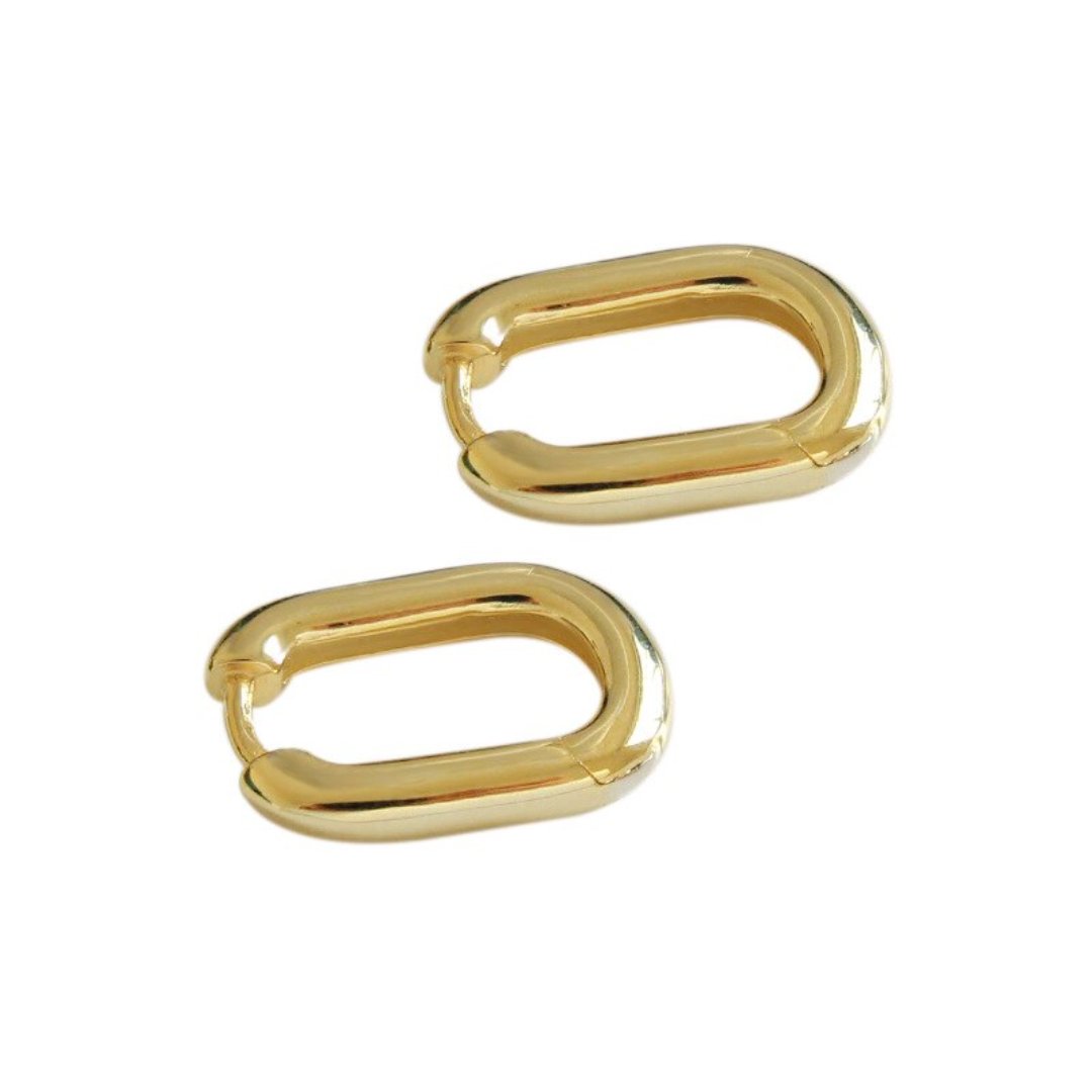 Ariella 925 Sterling Silver Earrings - Hoop Earrings - Pretland | Spiritual Crystals & Jewelry