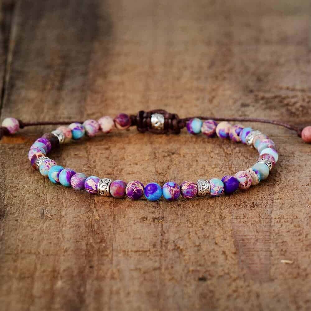 Fancy Jasper Bracelet - Bracelets - Pretland | Spiritual Crystals & Jewelry