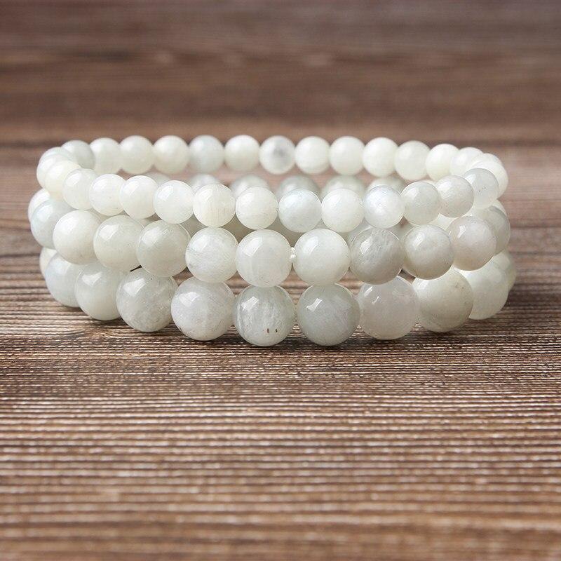 Purifying Moonstone Bracelet - Bracelets - Pretland | Spiritual Crystals & Jewelry