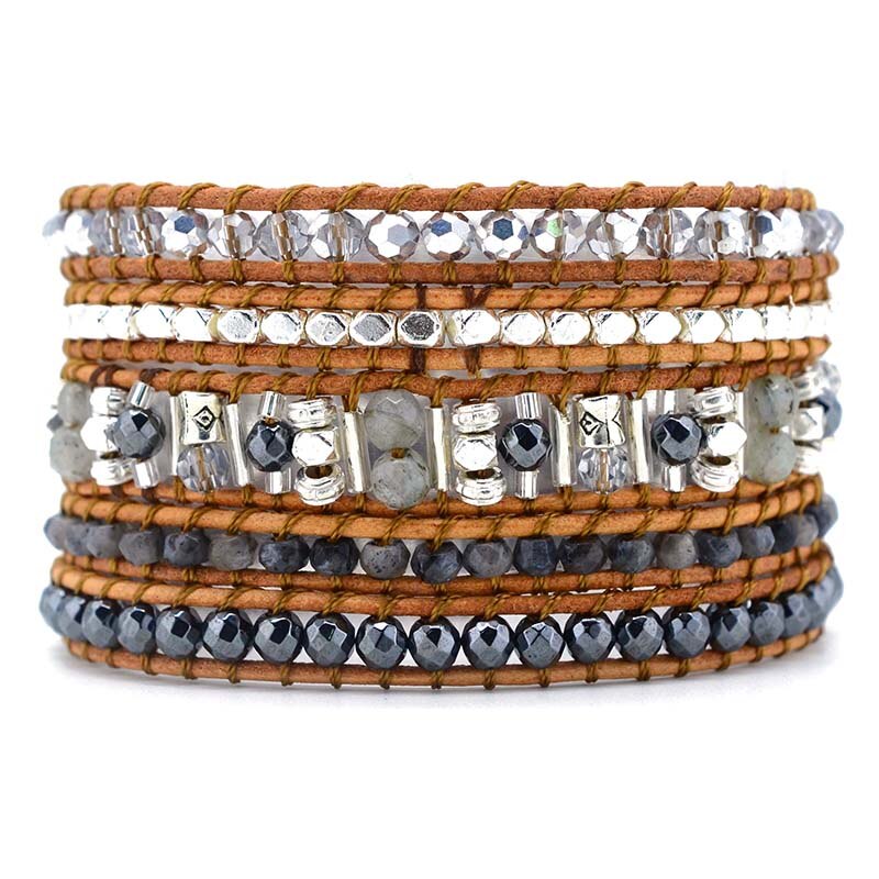 Spiritual Boho Chic Wrap Bracelet - Wrap Bracelets - Pretland | Spiritual Crystals & Jewelry