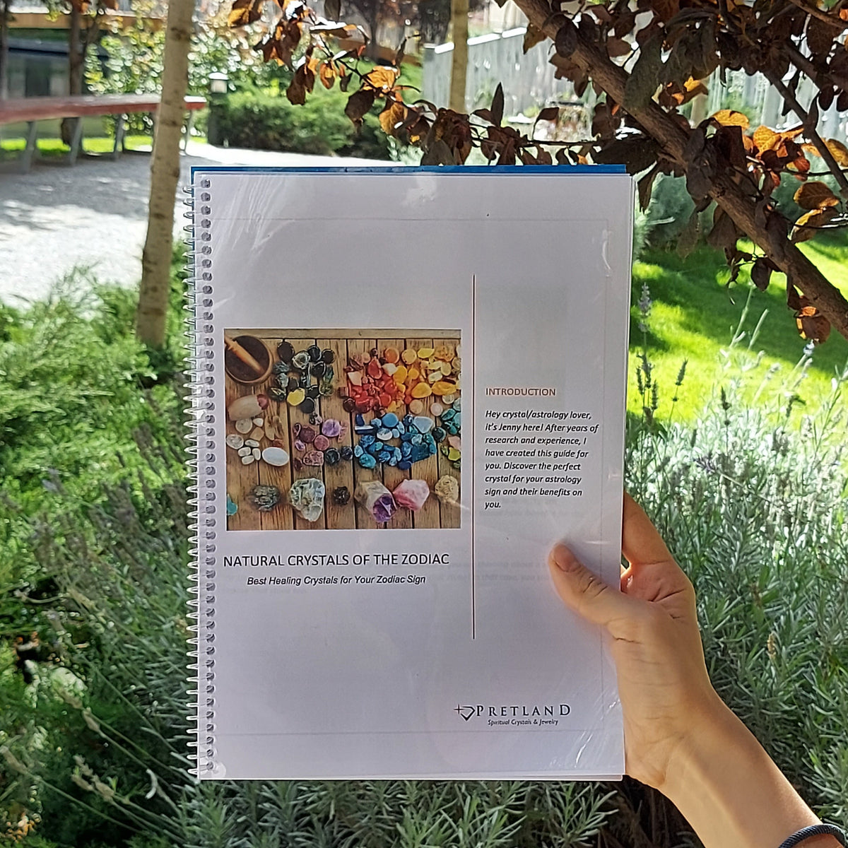 Zodiac Crystal Guide* - Booklet - Pretland | Spiritual Crystals & Jewelry