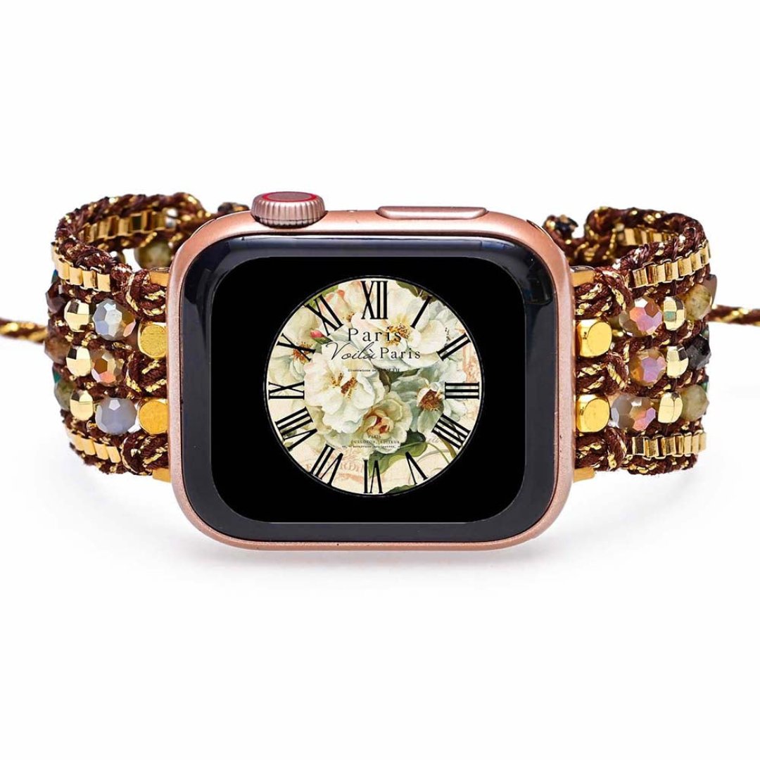 Love Shape Hematite Apple Watch Strap - Apple Watch Straps - Pretland | Spiritual Crystals & Jewelry