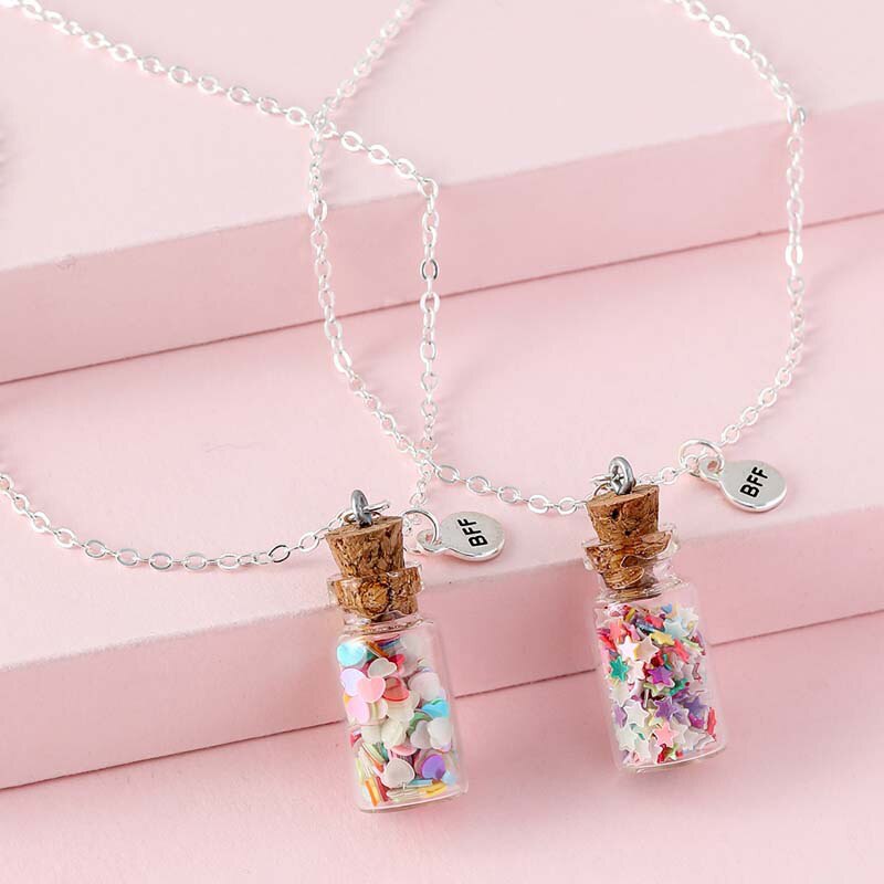 Butterfly Luminous Bottle Necklaces - Necklaces - Pretland | Spiritual Crystals & Jewelry