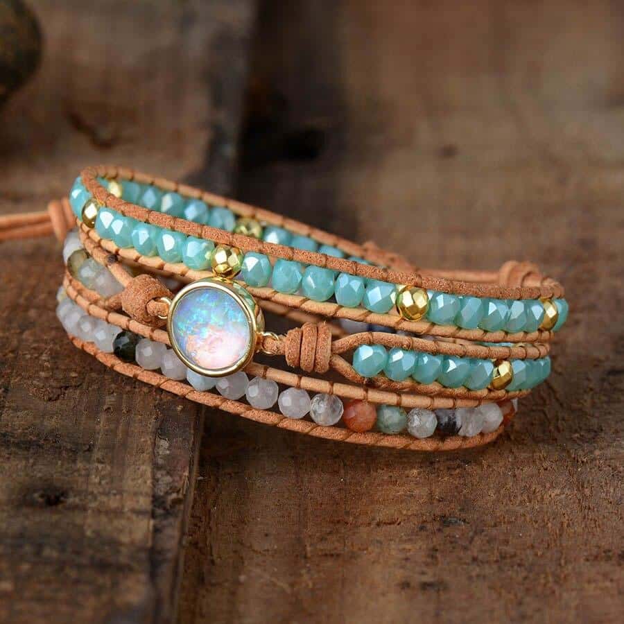 Dreamy Opal Bracelet - Wrap Bracelets - Pretland | Spiritual Crystals & Jewelry