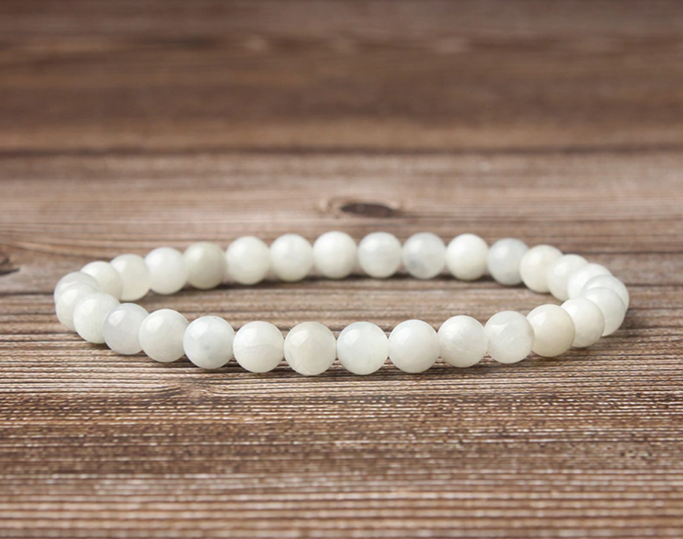 Purifying Moonstone Bracelet - Bracelets - Pretland | Spiritual Crystals & Jewelry