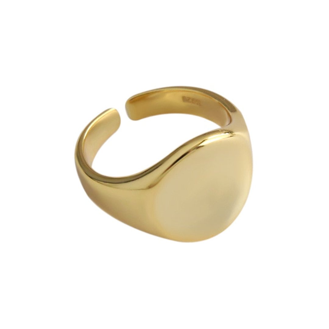 Echo 925 Sterling Silver Adjustable Ring - Rings - Pretland | Spiritual Crystals & Jewelry