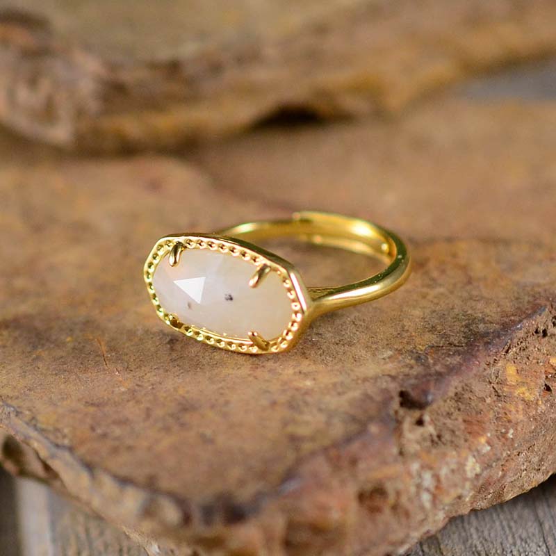 Natural Moonlight Special Ring - Rings - Pretland | Spiritual Crystals & Jewelry