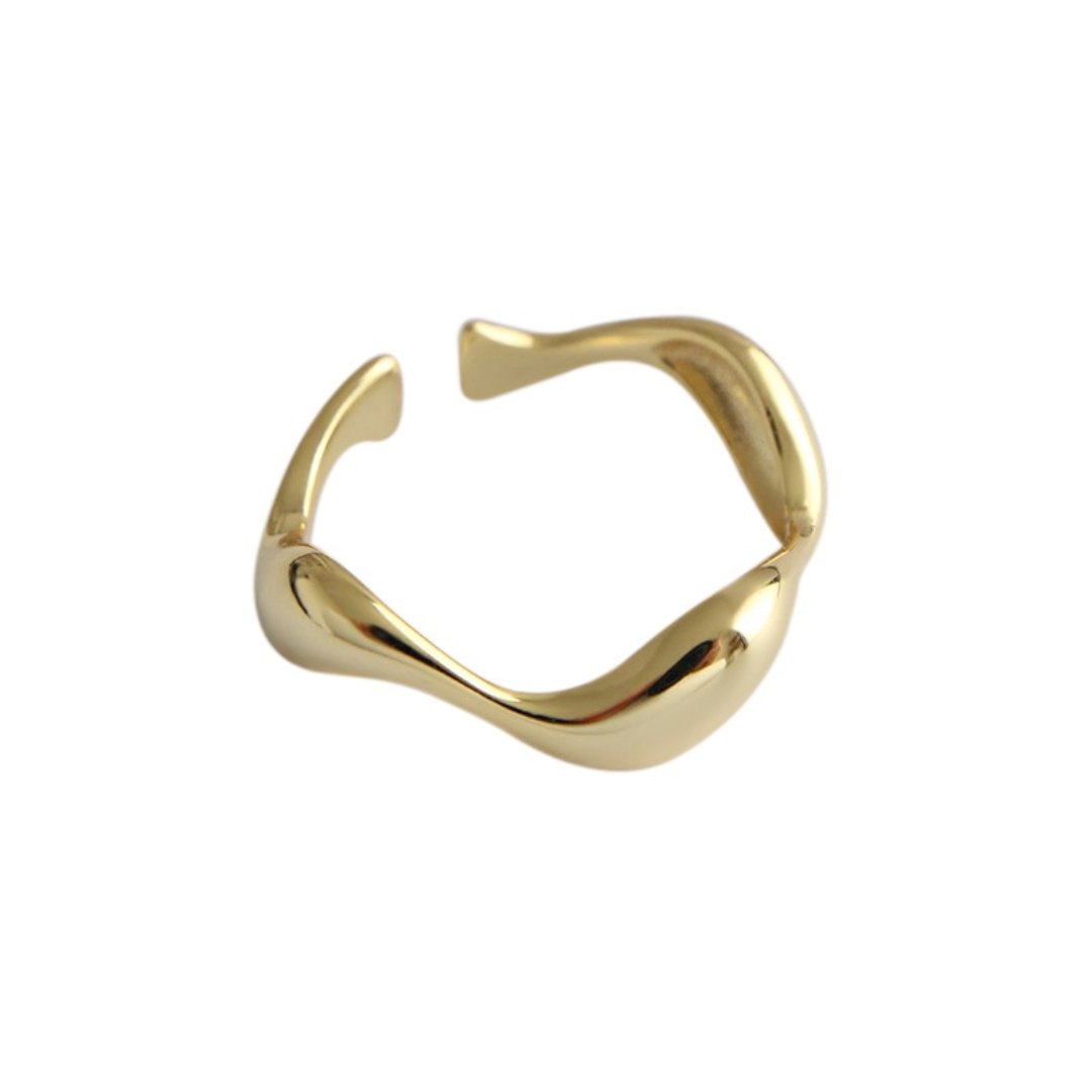 Aziza 925 Sterling Silver Adjustable Ring - Rings - Pretland | Spiritual Crystals & Jewelry