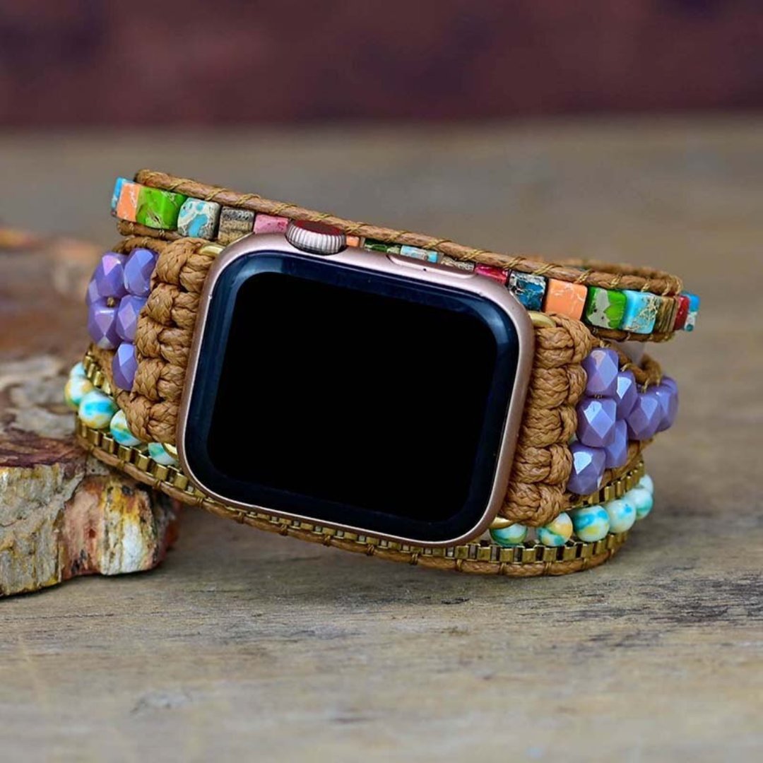 Boho Emperor Apple Watch Strap - Apple Watch Straps - Pretland | Spiritual Crystals & Jewelry