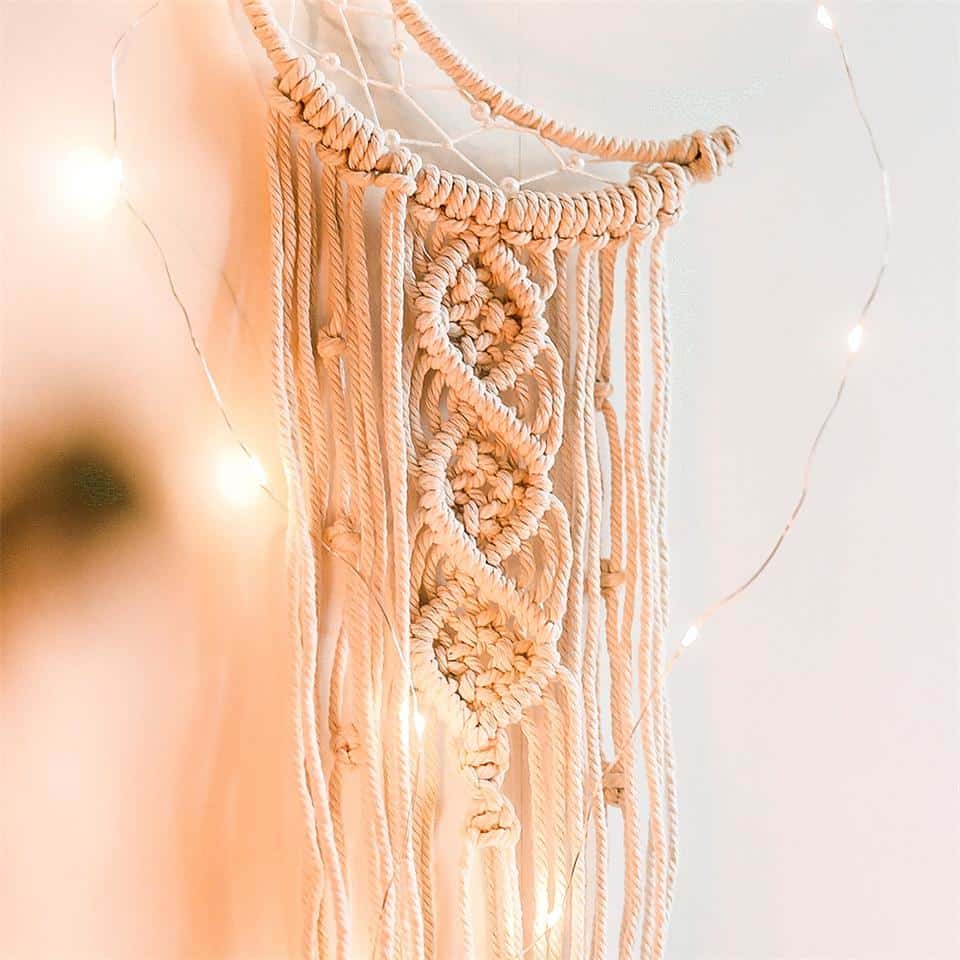 Crescent Moon Chic Dreamcatcher - Gifts - Pretland | Spiritual Crystals & Jewelry
