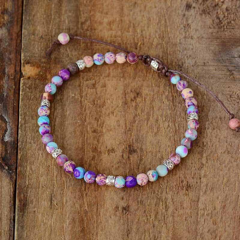 Fancy Jasper Bracelet - Bracelets - Pretland | Spiritual Crystals & Jewelry