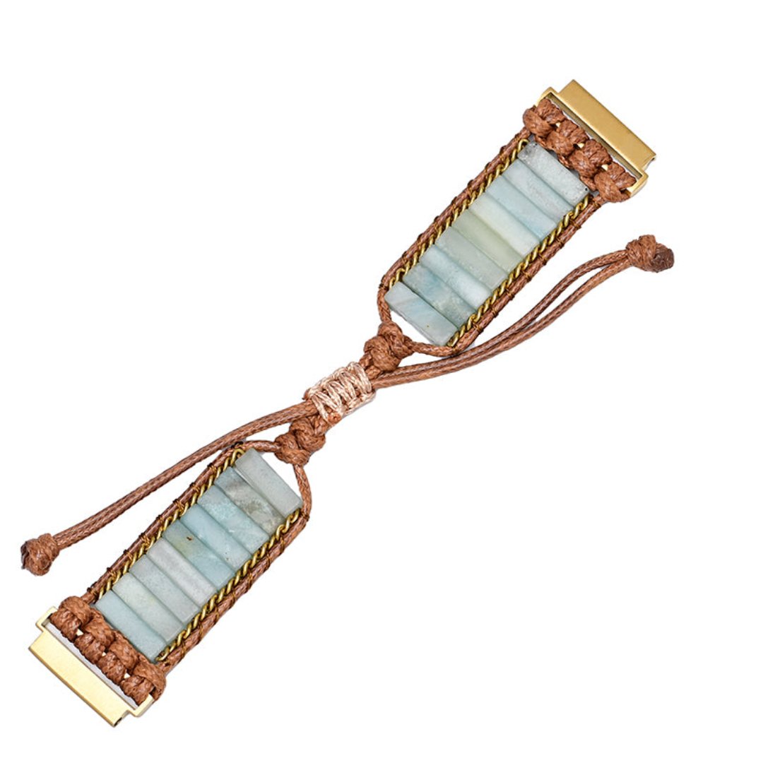Boho Amazonite Samsung Watch Strap - Samsung Watch Straps - Pretland | Spiritual Crystals & Jewelry