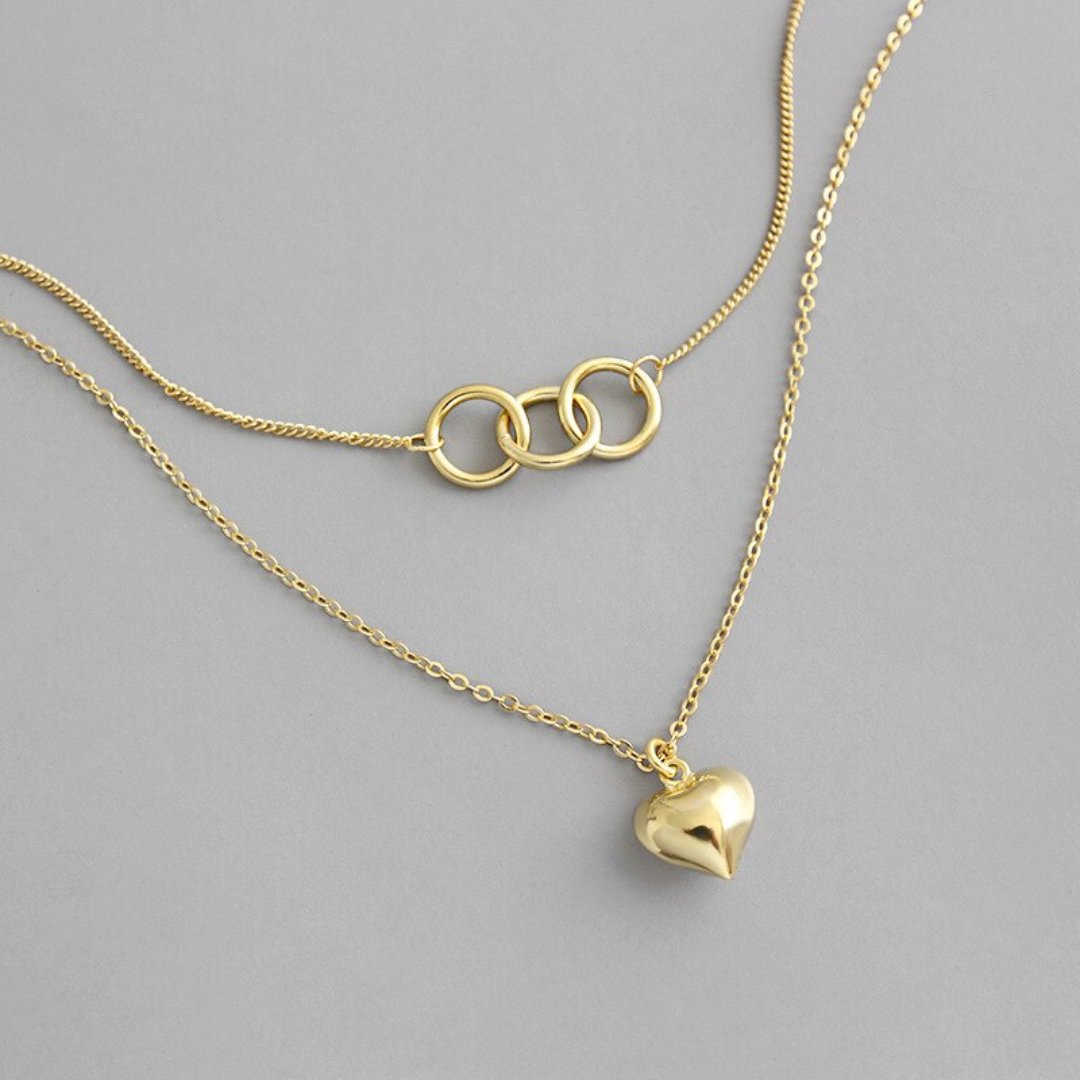 Dinah 925 Sterling Silver Necklace - Silver - Necklaces - Pretland | Spiritual Crystals & Jewelry