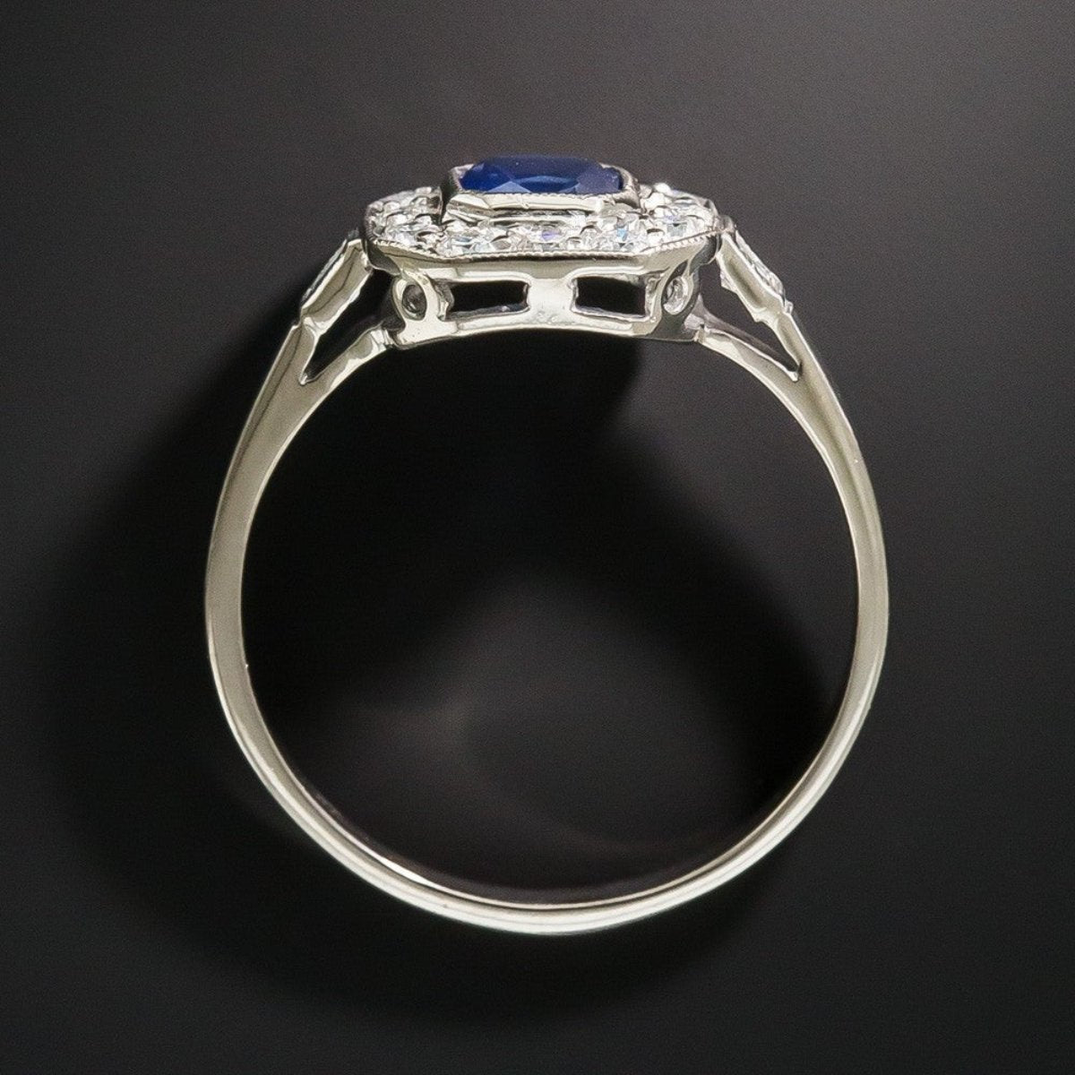 Elegant Sapphire 925 Sterling Silver Ring - Rings - Pretland | Spiritual Crystals & Jewelry