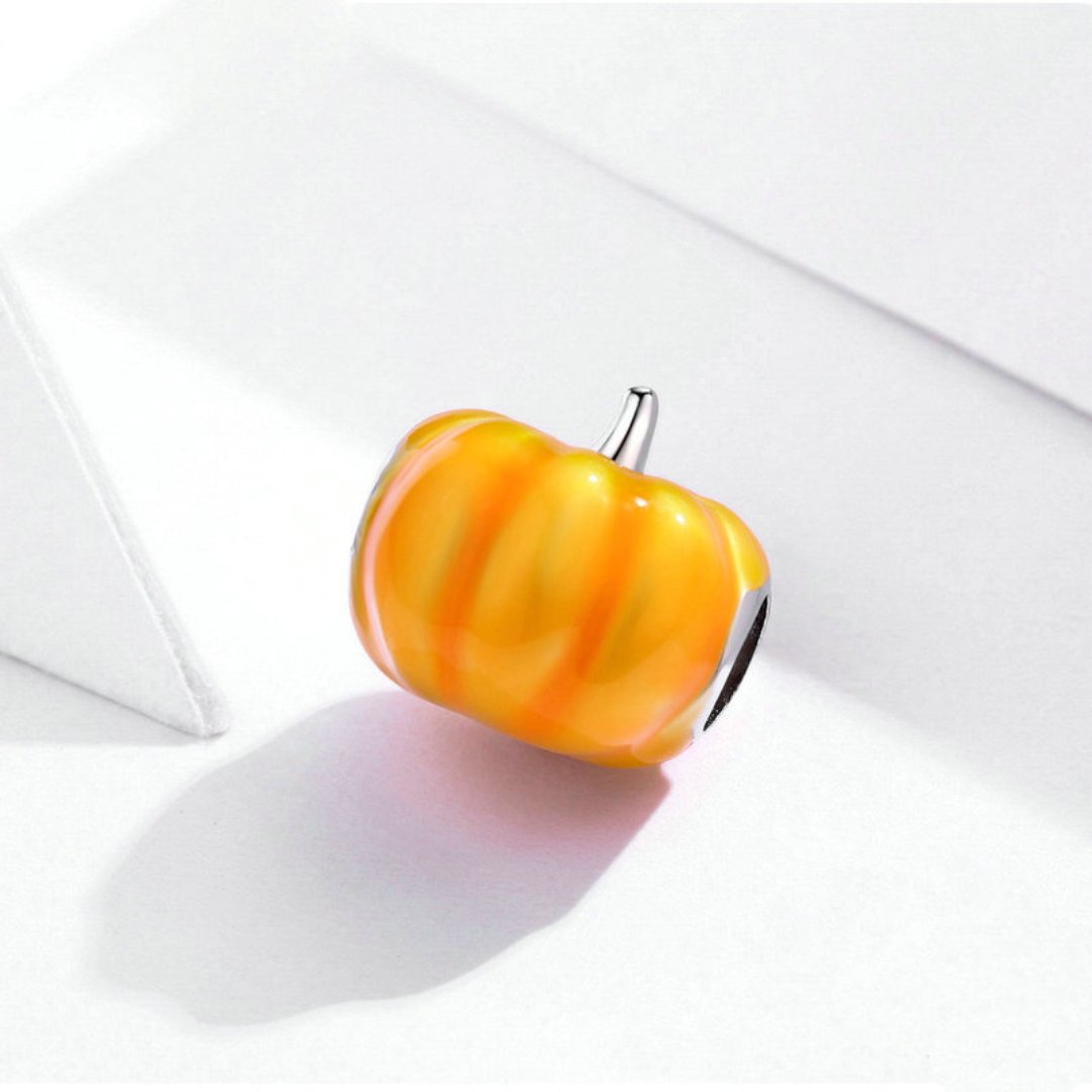Gotic Pumpkin 925 Sterling Silver Pendant - Pendants - Pretland | Spiritual Crystals & Jewelry