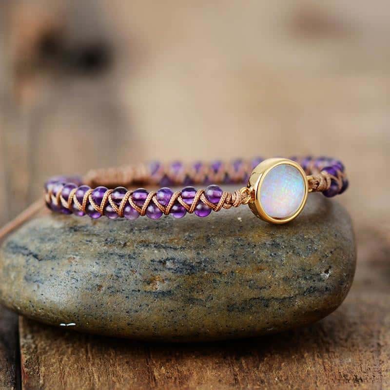 Deep Opal Bracelet - Bracelets - Pretland | Spiritual Crystals & Jewelry