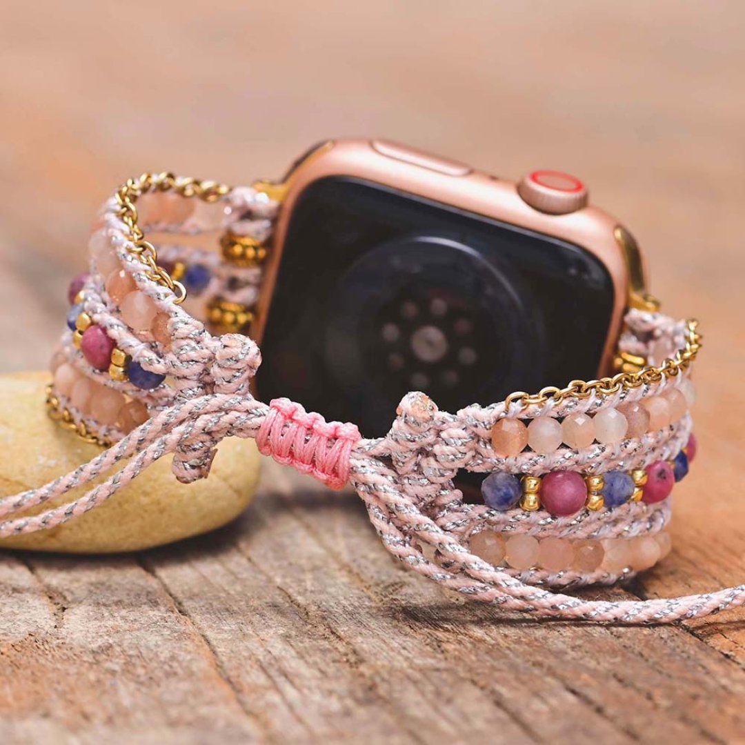 Spiritual Sunstone Apple Watch Strap - Apple Watch Straps - Pretland | Spiritual Crystals & Jewelry