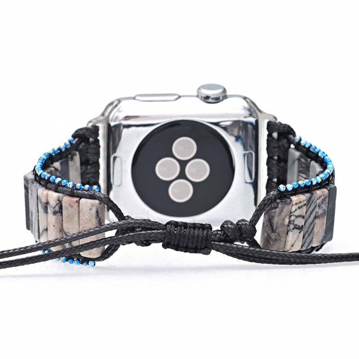 Exclusive Zebra Stones Apple Watch Strap - Apple Watch Straps - Pretland | Spiritual Crystals & Jewelry
