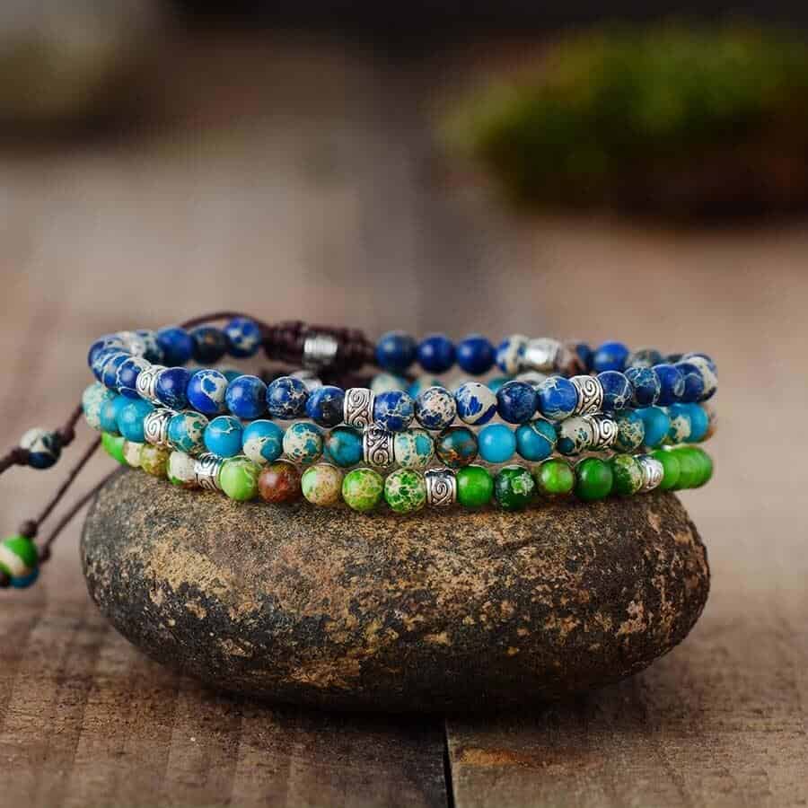Fancy Jasper Bracelet - Bracelets - Pretland | Spiritual Crystals & Jewelry