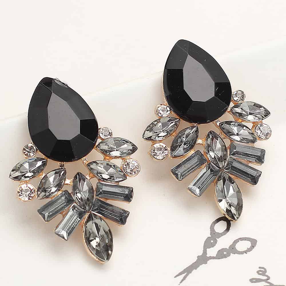 Crystal Rhinestone Dangle Earrings - Earrings - Pretland | Spiritual Crystals & Jewelry