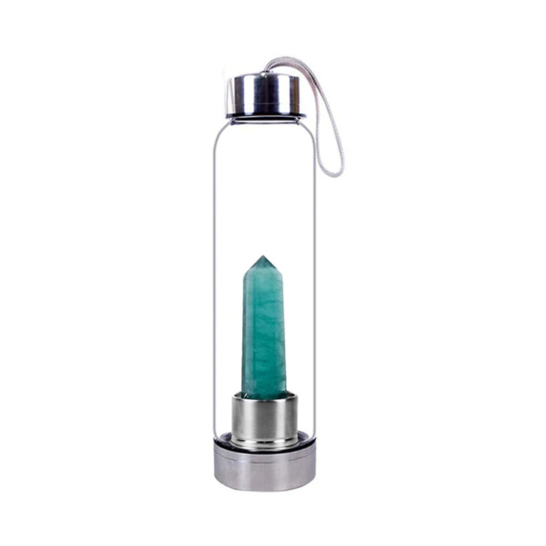 Spiritual Crystal Water Bottles - Natural Stones - Pretland | Spiritual Crystals & Jewelry