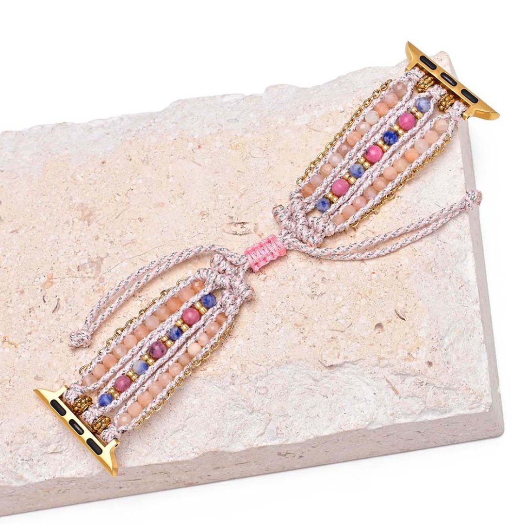 Spiritual Sunstone Apple Watch Strap - Apple Watch Straps - Pretland | Spiritual Crystals & Jewelry