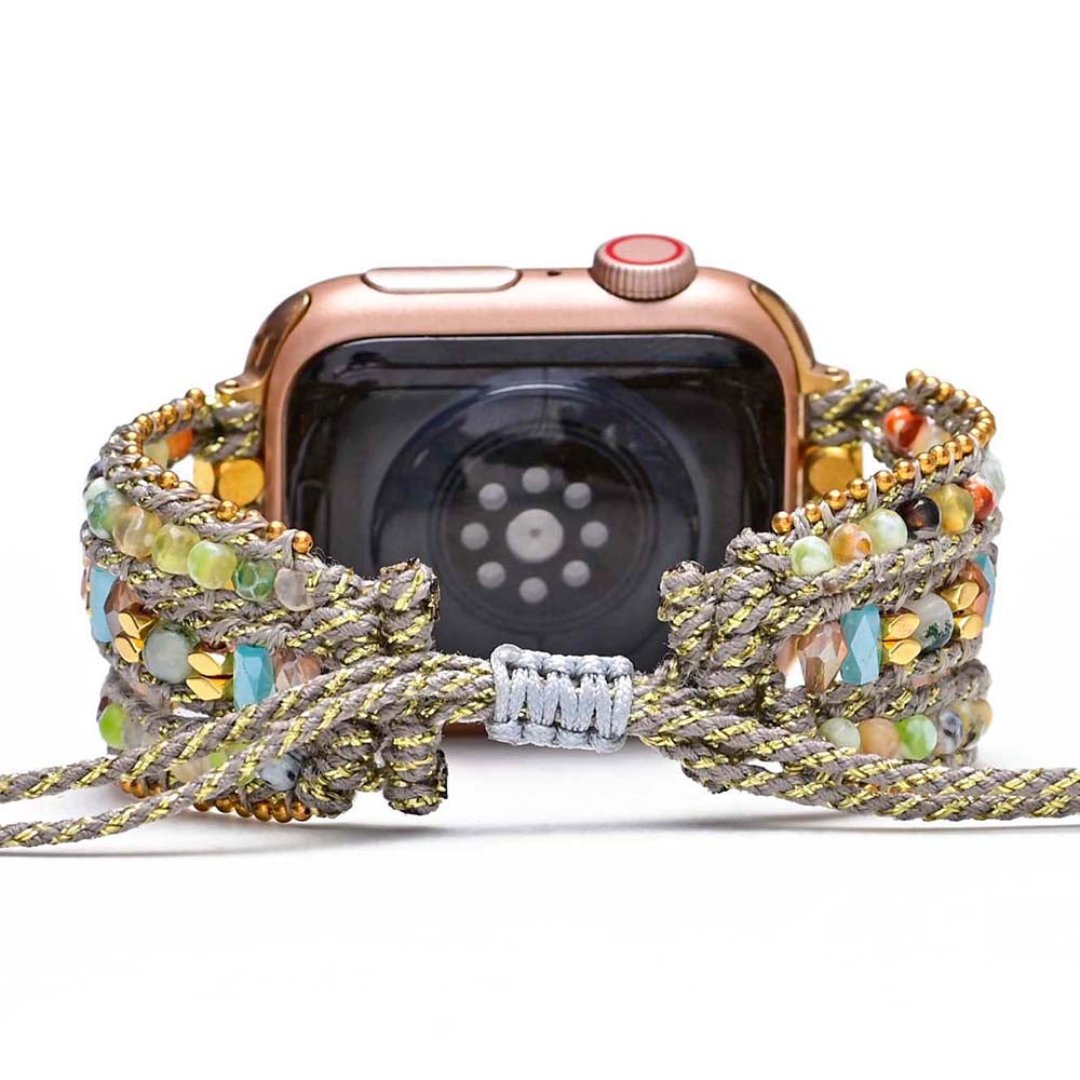 Stylish Natural Agate Apple Watch Strap - Apple Watch Straps - Pretland | Spiritual Crystals & Jewelry
