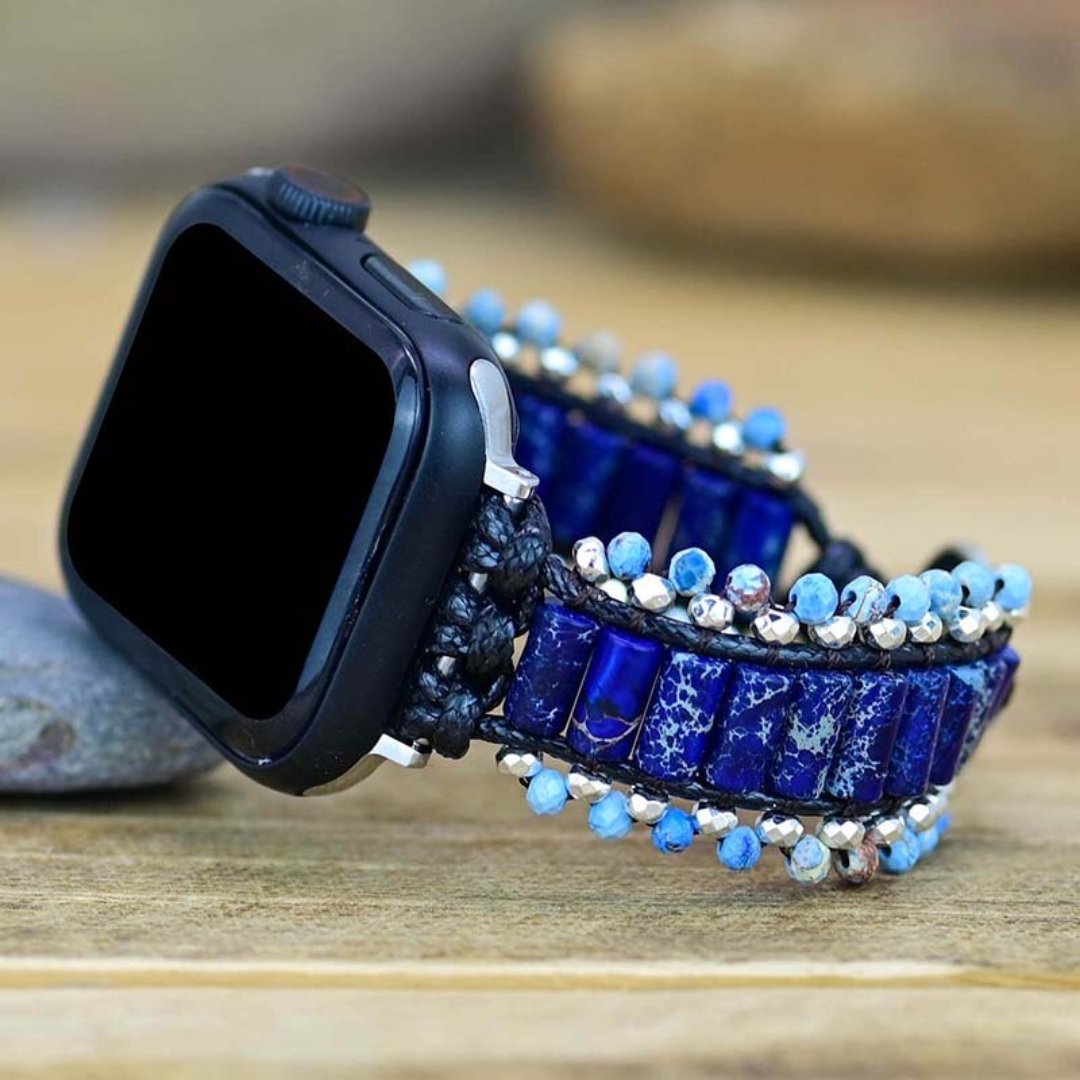 Special Blue Emperor Apple Watch Strap - Apple Watch Straps - Pretland | Spiritual Crystals & Jewelry