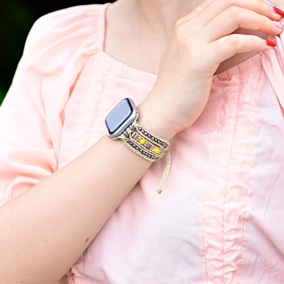 Stylish Emperor Stone Apple Watch Strap - Apple Watch Straps - Pretland | Spiritual Crystals & Jewelry