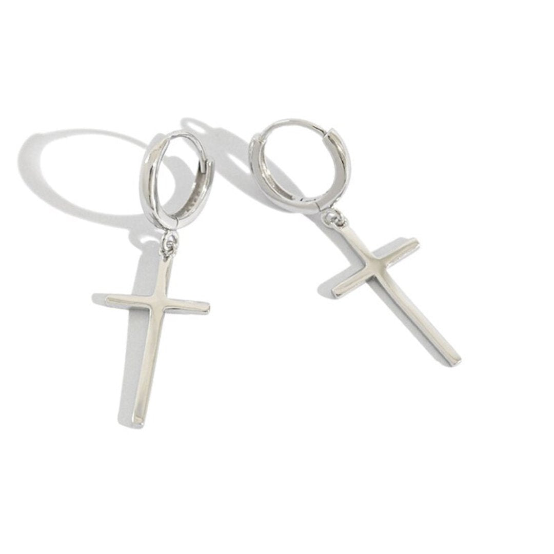 Hannah 925 Sterling Silver Earrings - Drop Earrings - Pretland | Spiritual Crystals & Jewelry