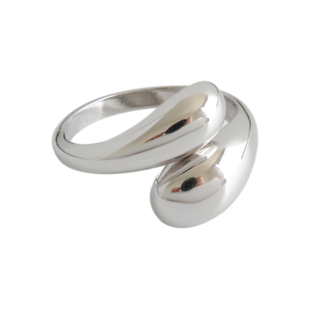 Zana 925 Sterling Silver Adjustable Ring - Rings - Pretland | Spiritual Crystals & Jewelry