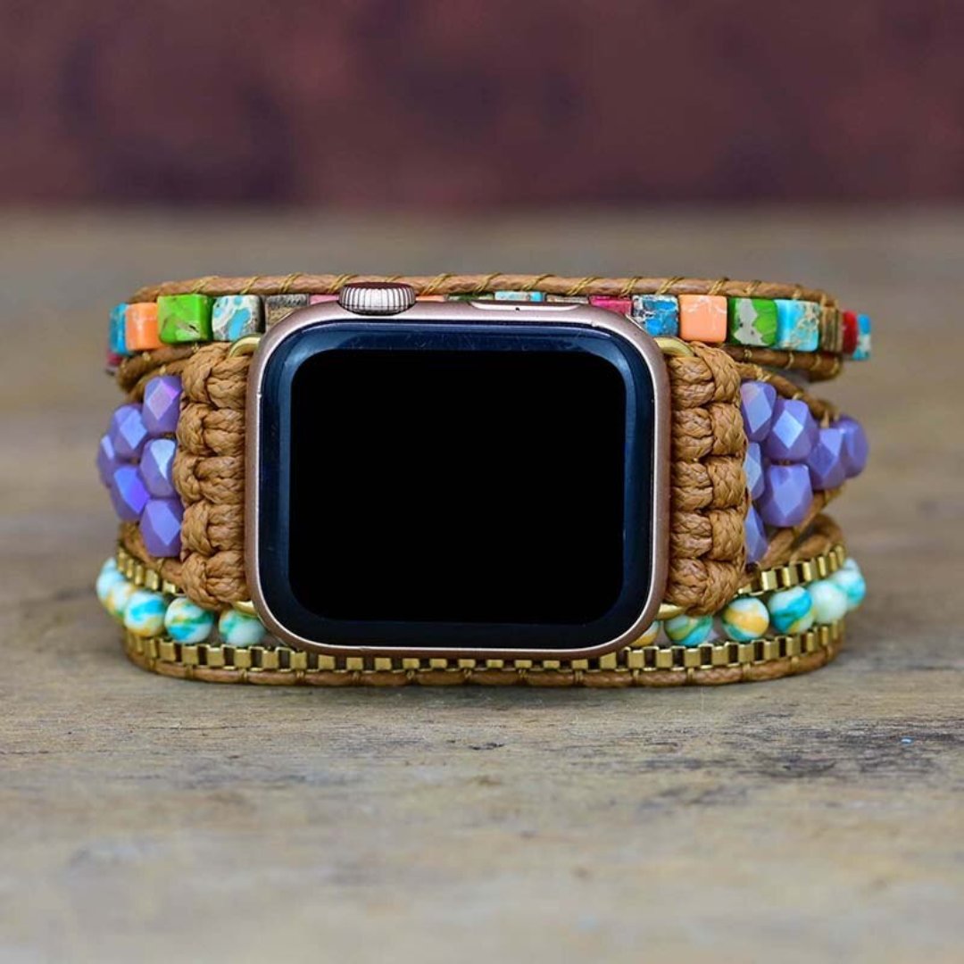 Boho Emperor Apple Watch Strap - Apple Watch Straps - Pretland | Spiritual Crystals & Jewelry