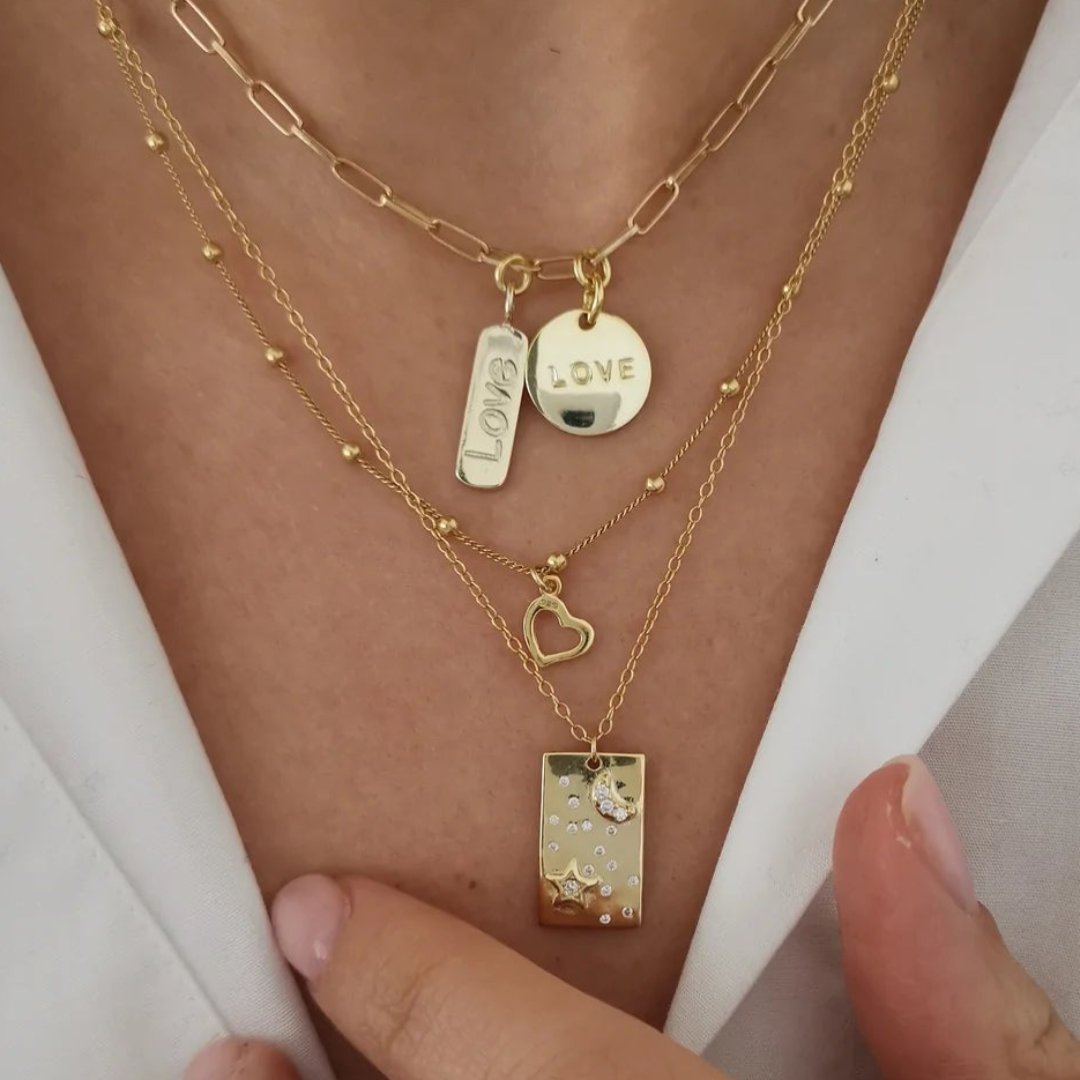 Amour Silver Necklace Bundle - Bundles - Pretland | Spiritual Crystals & Jewelry