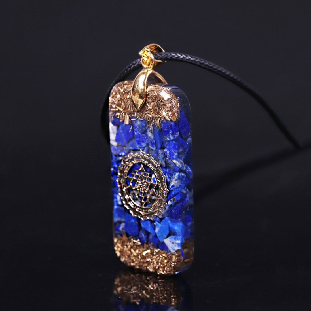 Lapis Lazuli Energy Necklace - Necklaces - Pretland | Spiritual Crystals & Jewelry