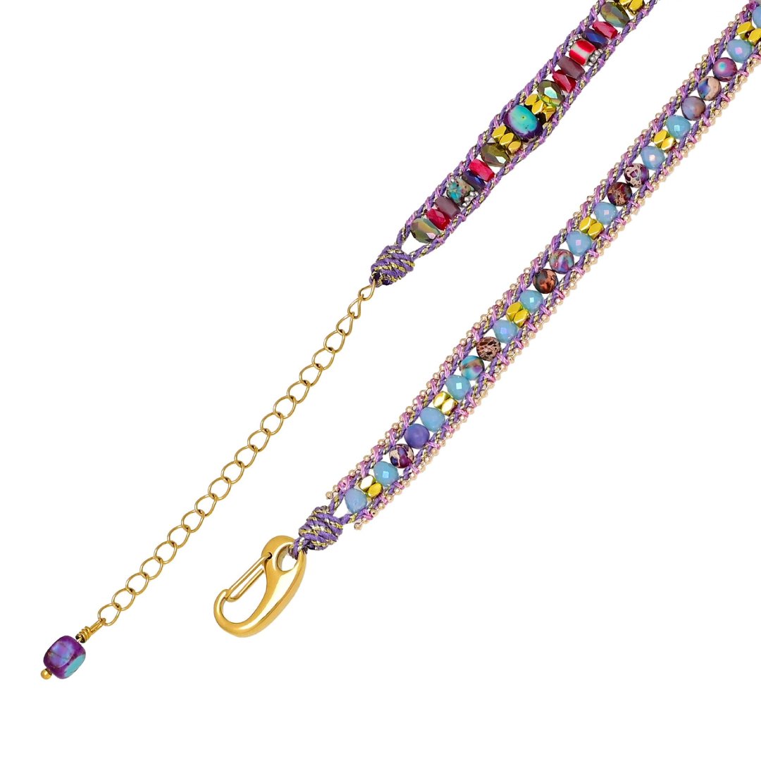 Trendy Purple Jasper Apple Watch Strap - Apple Watch Straps - Pretland | Spiritual Crystals & Jewelry