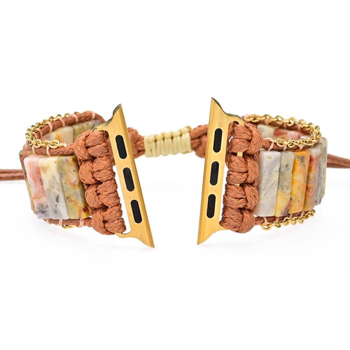 Ethnic Shape Agate Apple Watch Strap - Apple Watch Straps - Pretland | Spiritual Crystals & Jewelry