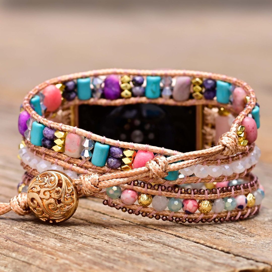 Spiritual Sunstones Apple Watch Strap - Apple Watch Straps - Pretland | Spiritual Crystals & Jewelry