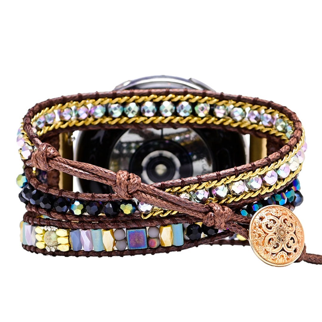 Retro Natural Stone Samsung Watch Strap - Samsung Watch Straps - Pretland | Spiritual Crystals & Jewelry